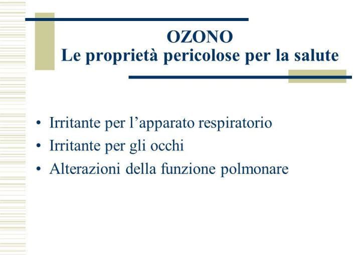 OZONO+Le+proprietà+pericolose+per+la+salute